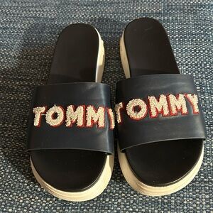 Tommy Hilfiger Slides/Sandals size 7